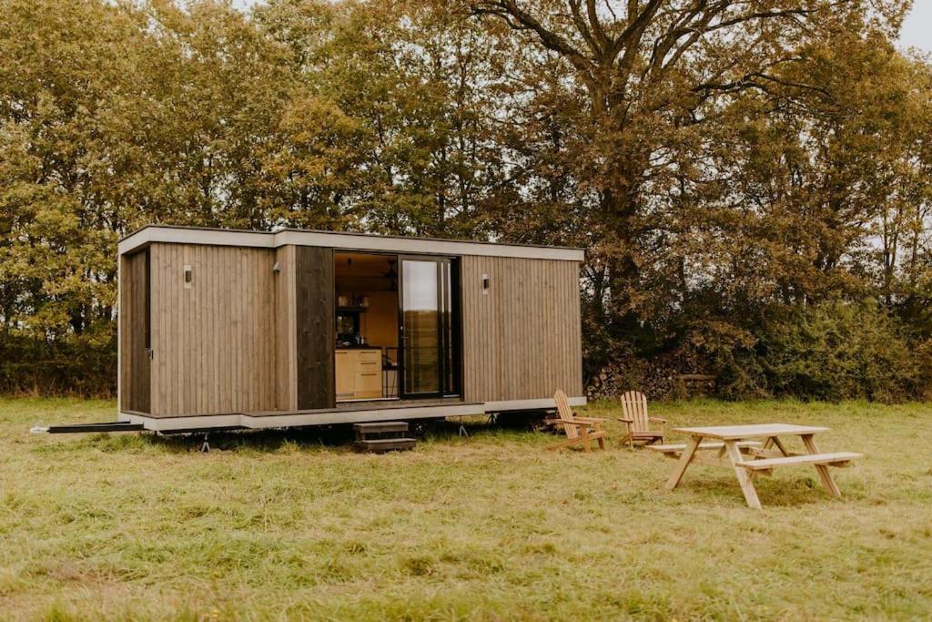 Вилла Parcel Tiny House I L'Arche Des Hays Les Hays Экстерьер фото